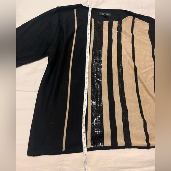 Striped Sequined Sweater - Picture 6 of 14